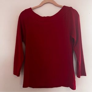 Beautiful red sweater